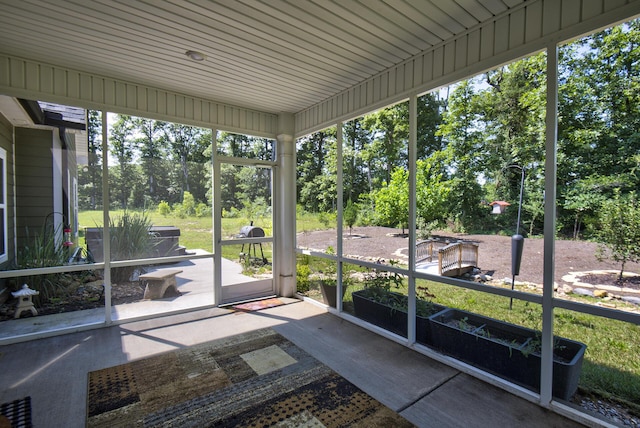 1502 Buttonwood Loop, Chattanooga, TN 37421 - view of unfurnished sunroom