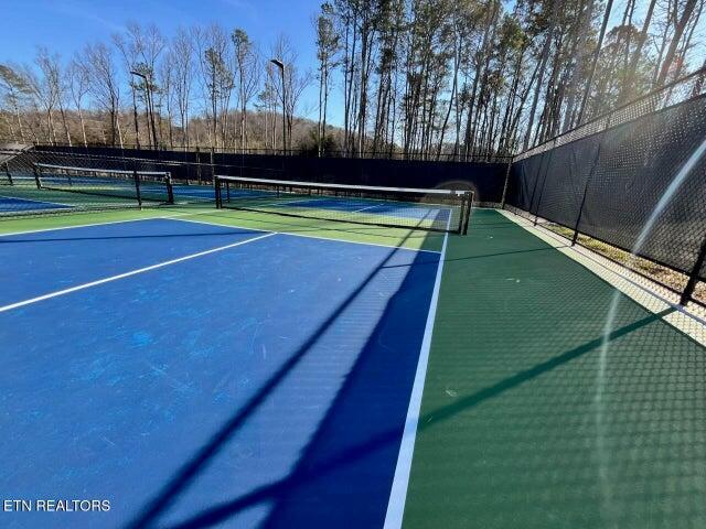 view of sport court