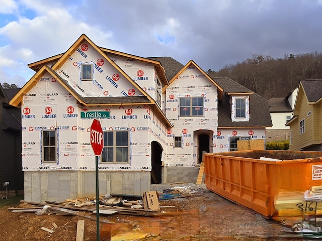 view of property in mid-construction