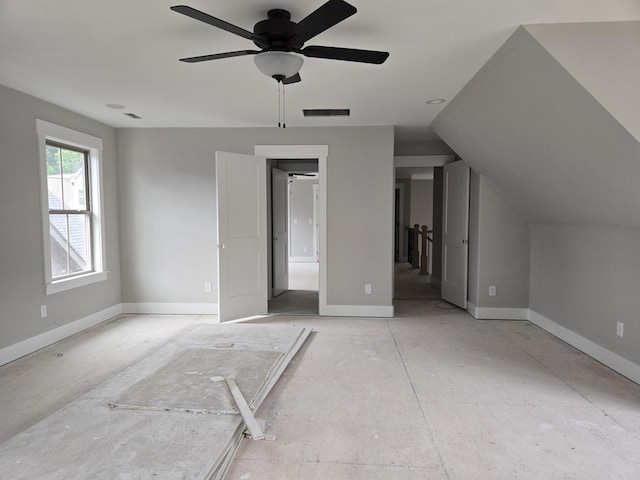 9892 Trestle Cir Unit 50, Ooltewah, TN 37363 - unfurnished bedroom featuring baseboards and a ceiling fan