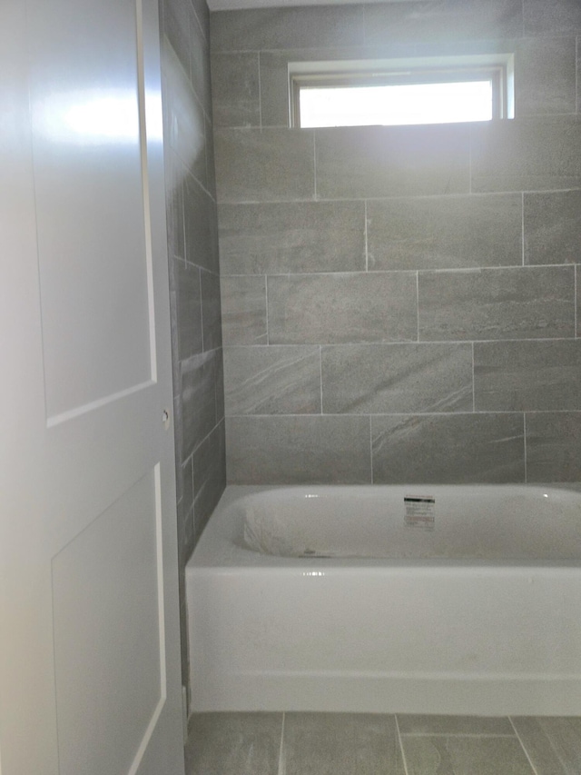9892 Trestle Cir Unit 50, Ooltewah, TN 37363 - bathroom with tile patterned floors and bathtub / shower combination