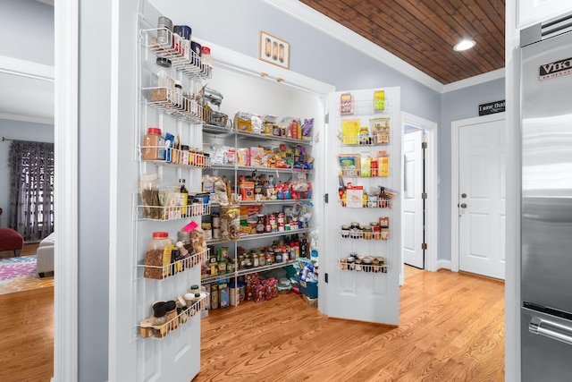 view of pantry