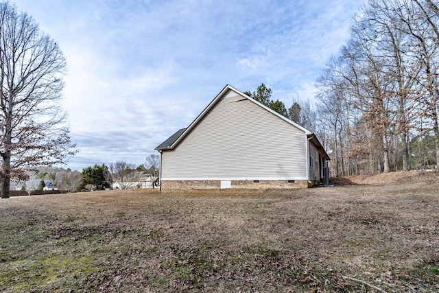 view of side of property