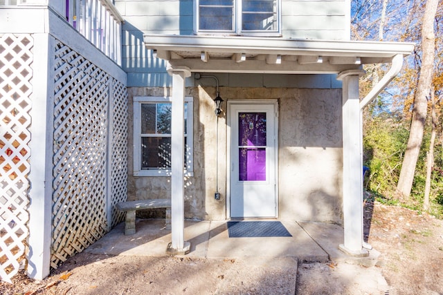 view of entrance to property