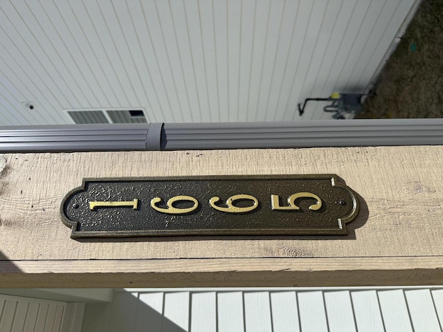 view of room details