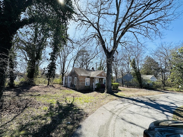 view of ranch-style home