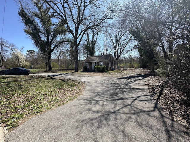 view of road