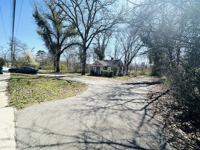 view of road