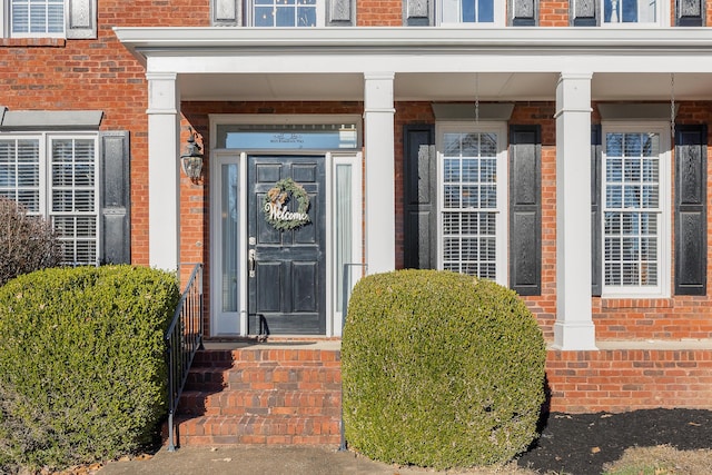 view of property entrance