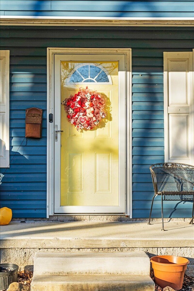 view of entrance to property