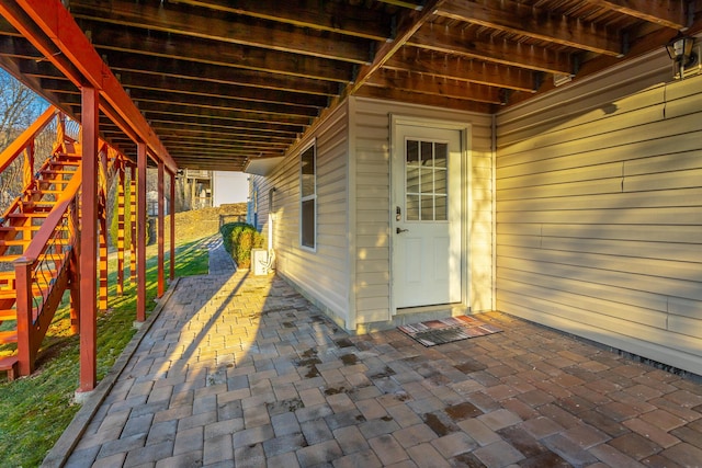 view of patio