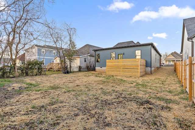 view of rear view of house