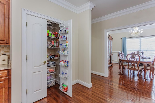 view of pantry