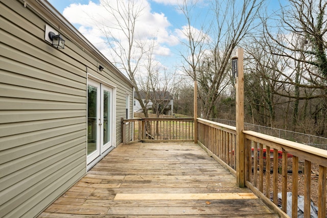 view of deck