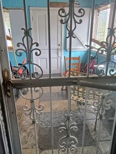 detailed view of a gate