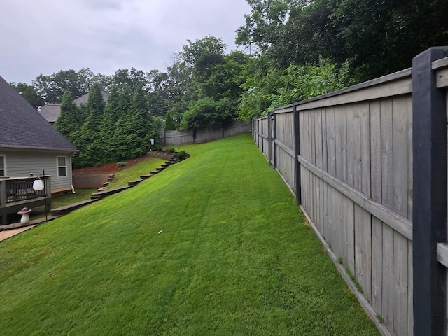 1609 Capanna Trl, Hixson, TN 37343 - view of fenced backyard