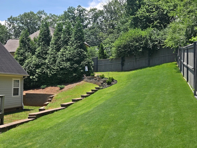 1609 Capanna Trl, Hixson, TN 37343 - view of fenced backyard