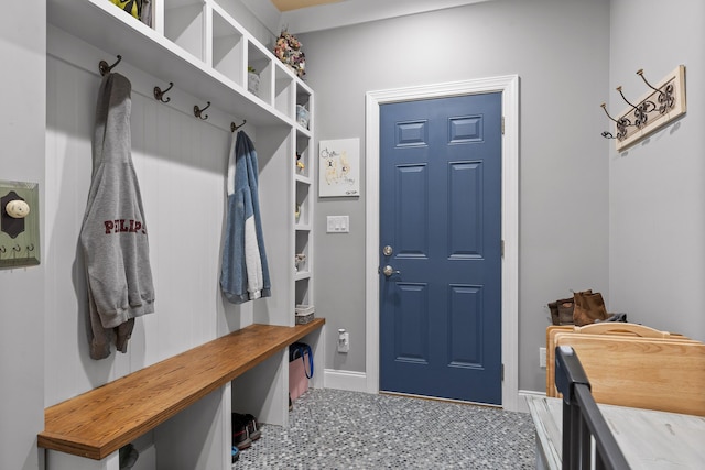 view of mudroom