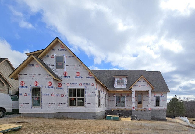 view of property under construction