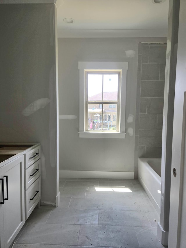 1646 Ritz Way Unit 4, Soddy Daisy, TN 37379 - full bathroom featuring baseboards and vanity