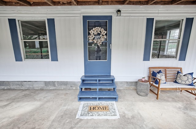 view of property entrance