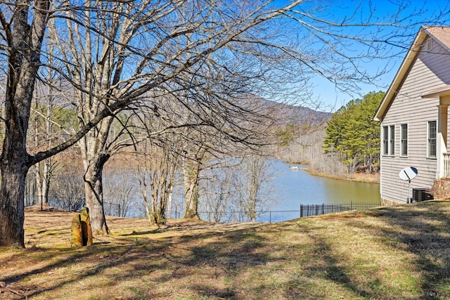 property view of water