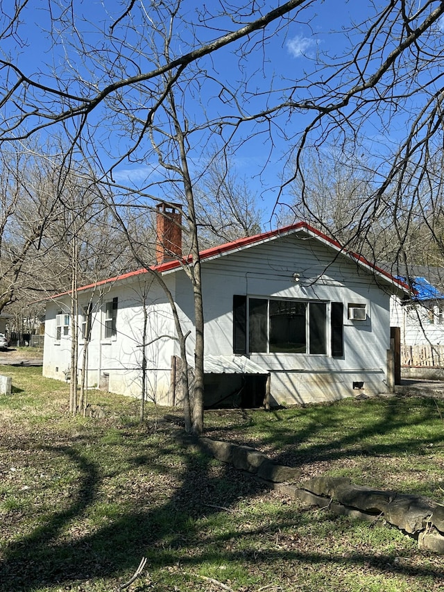 view of rear view of house