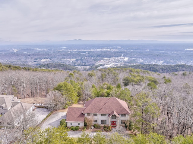 815 Battlefield Park Dr, Dalton, GA 30720 - aerial view with a mountain view