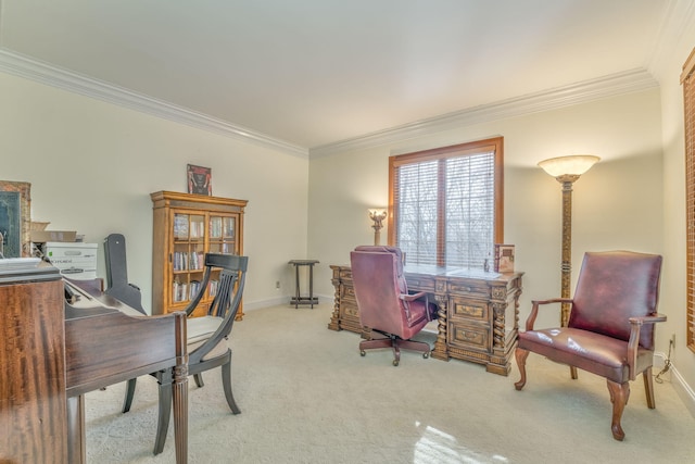 815 Battlefield Park Dr, Dalton, GA 30720 - office space featuring ornamental molding and light carpet