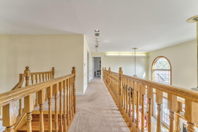 815 Battlefield Park Dr, Dalton, GA 30720 - hall with light colored carpet