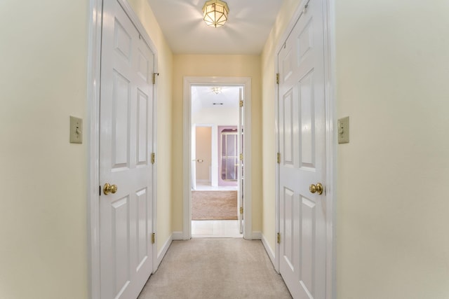 815 Battlefield Park Dr, Dalton, GA 30720 - hallway featuring light colored carpet