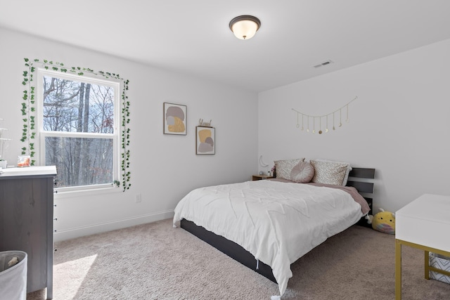 4700 Creek Point Ln, Signal Mountain, TN 37377 - bedroom with multiple windows and carpet flooring
