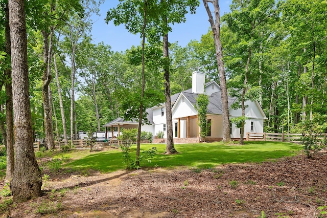 4700 Creek Point Ln, Signal Mountain, TN 37377 - view of yard