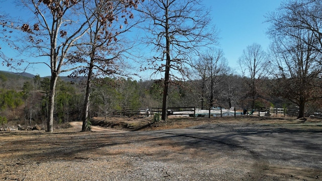 view of road