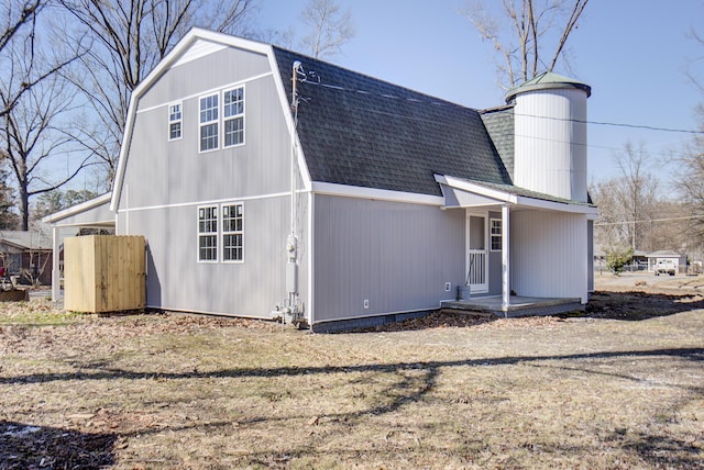 view of back of property