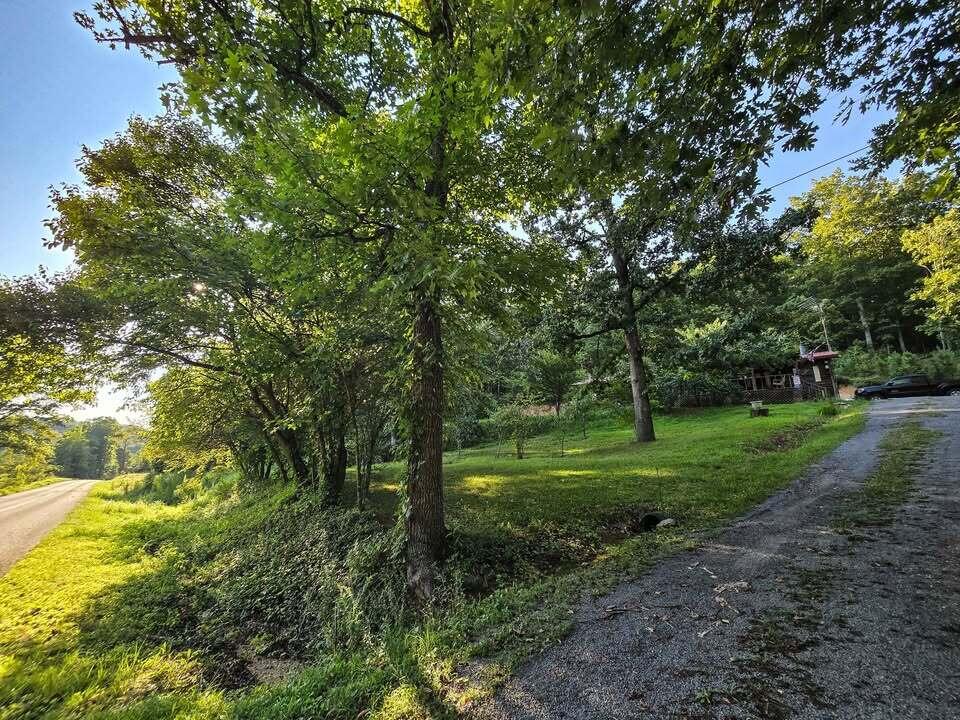 view of community featuring a lawn