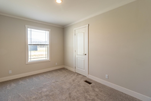 79 Bear Oak Dr, Dunlap, TN 37327 - unfurnished room with plenty of natural light, crown molding, light colored carpet, and baseboards