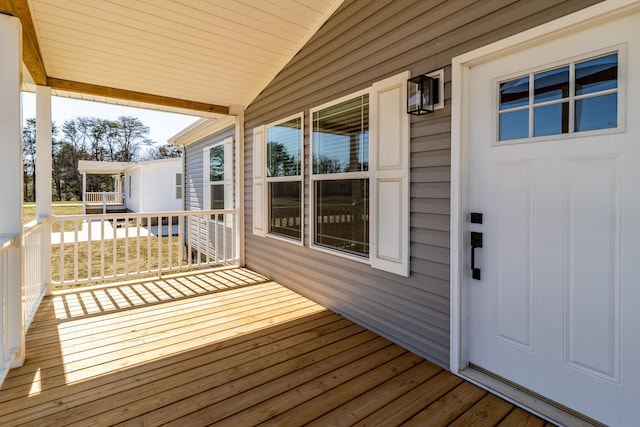 79 Bear Oak Dr, Dunlap, TN 37327 - view of wooden porch
