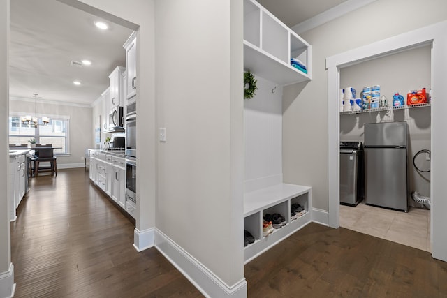 view of mudroom