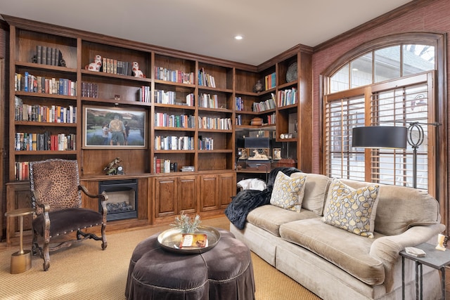 view of sitting room