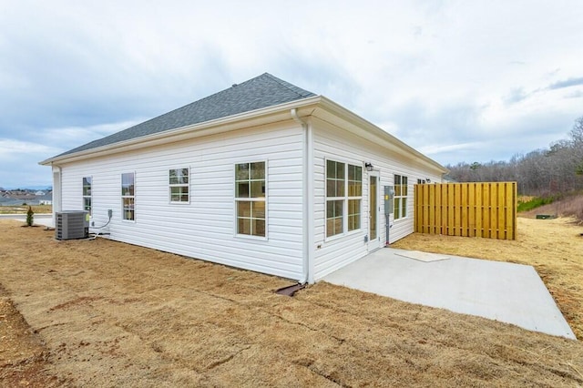 186 Andros Dr Unit 20D, Dalton, GA 30721 - view of side of home featuring a patio area and central AC