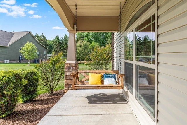 55 E Acorn Dr, Rock Spring, GA 30739 - view of patio with a porch