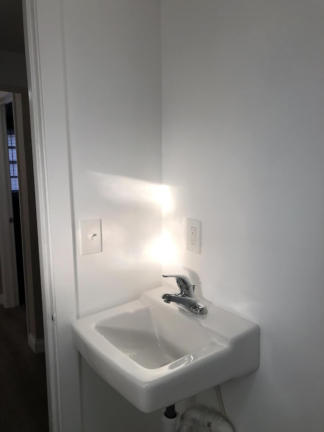 bathroom with a sink