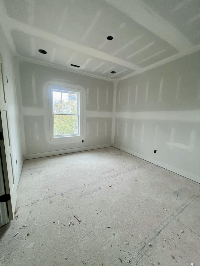view of unfurnished room