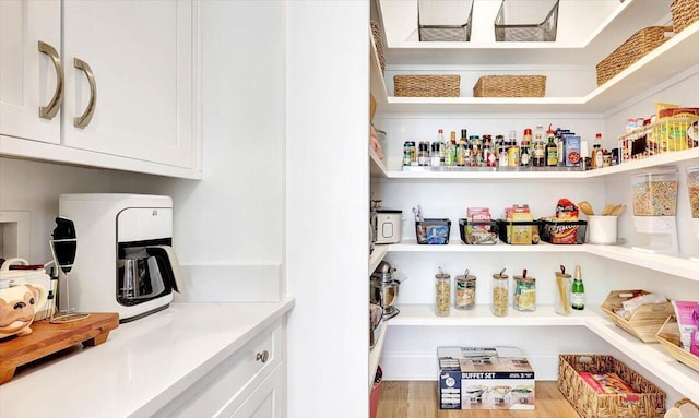 view of pantry