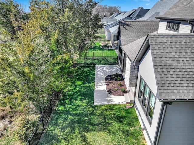 exterior space with a patio and fence