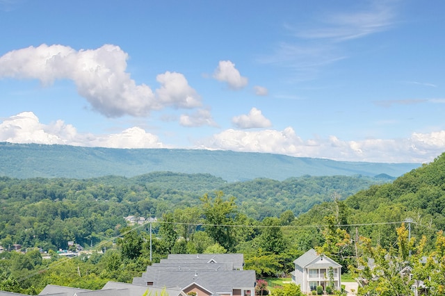 619 Hill Pointe Ln, Chattanooga, TN 37405 - mountain view with a view of trees