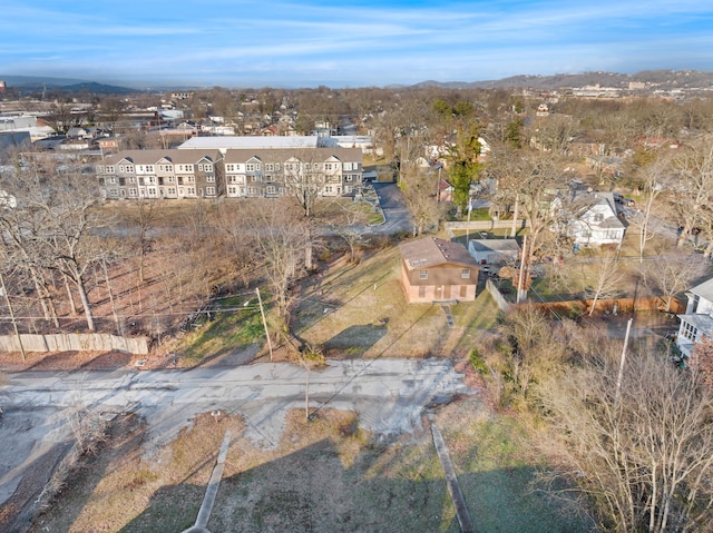 drone / aerial view featuring a residential view