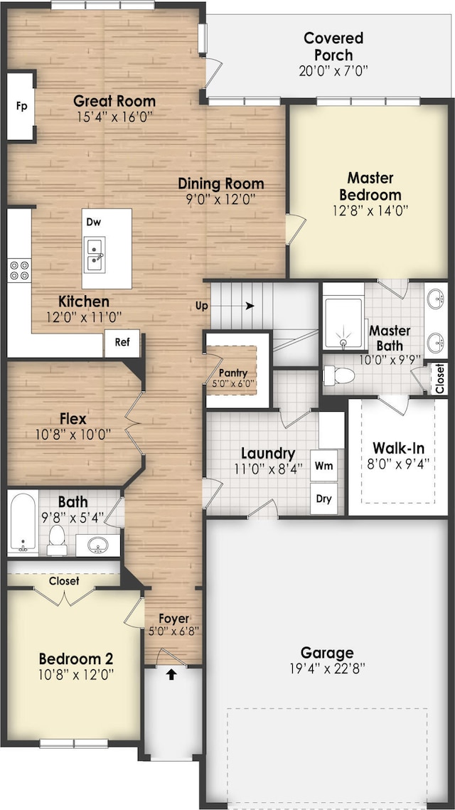 view of layout