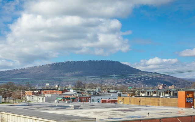 view of mountain feature